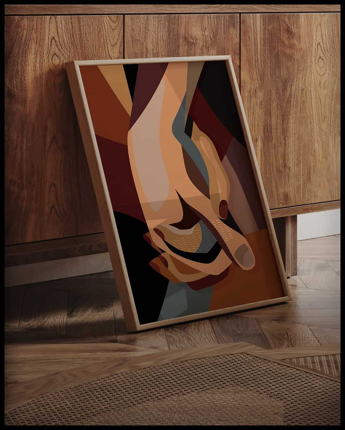 Poster des mains