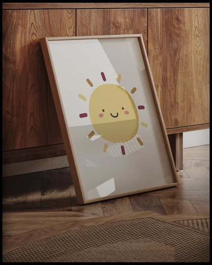 Happy Sun Children Poster