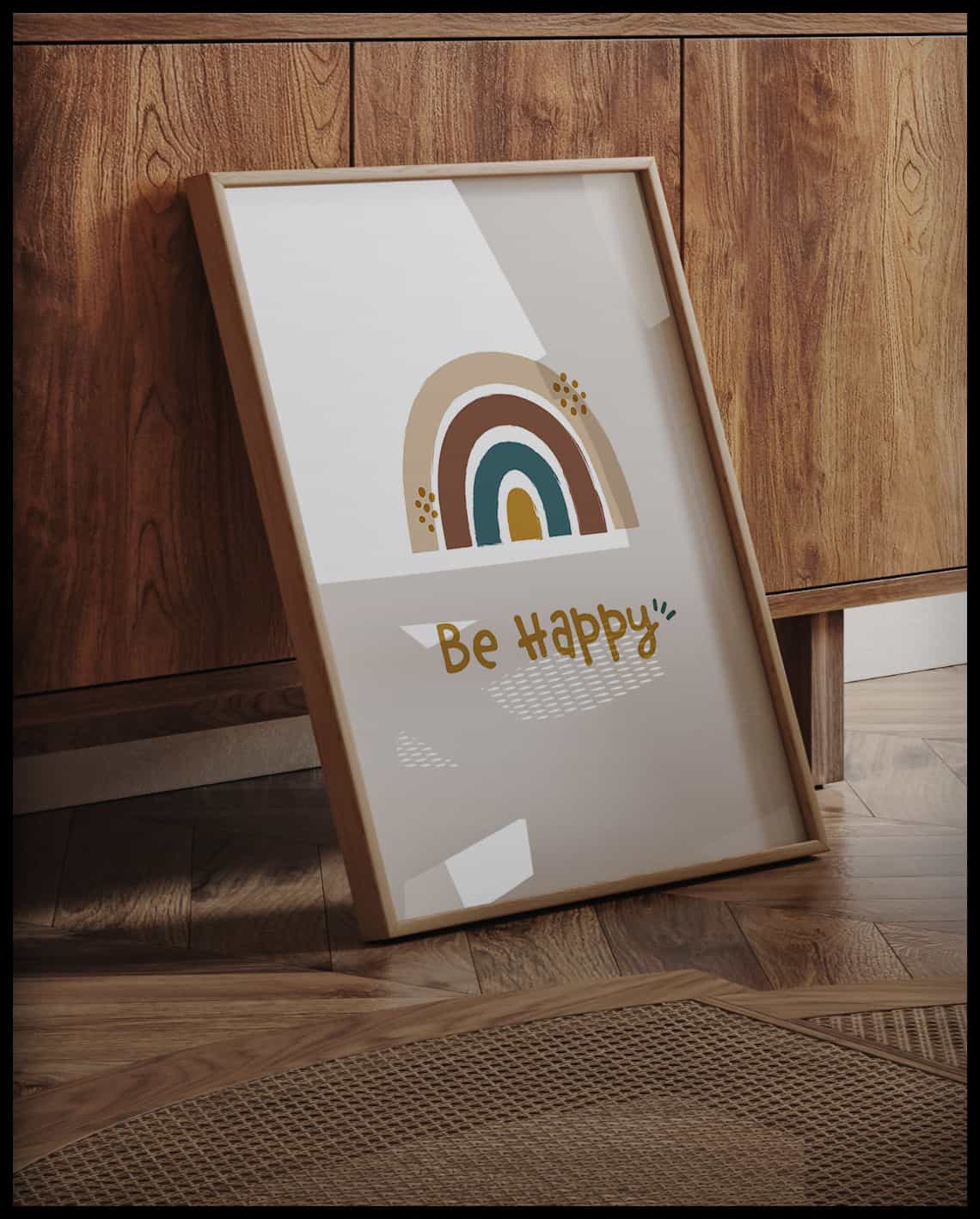 Poster Be Happy