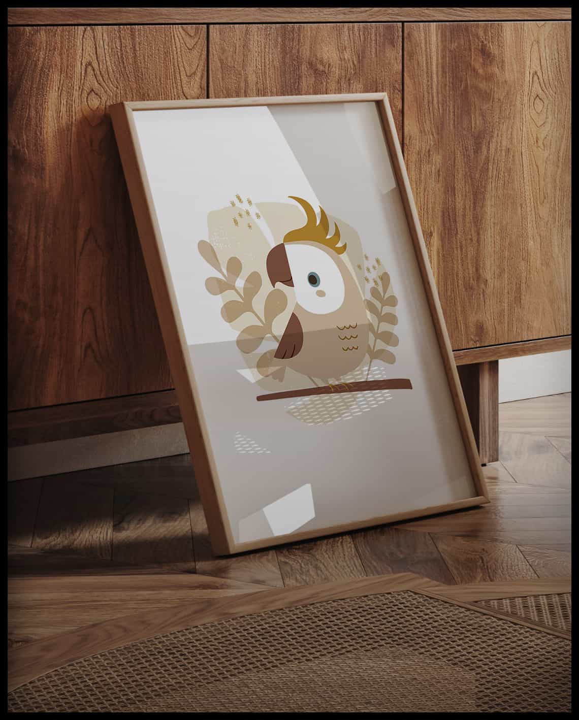 Poster de cacatoès