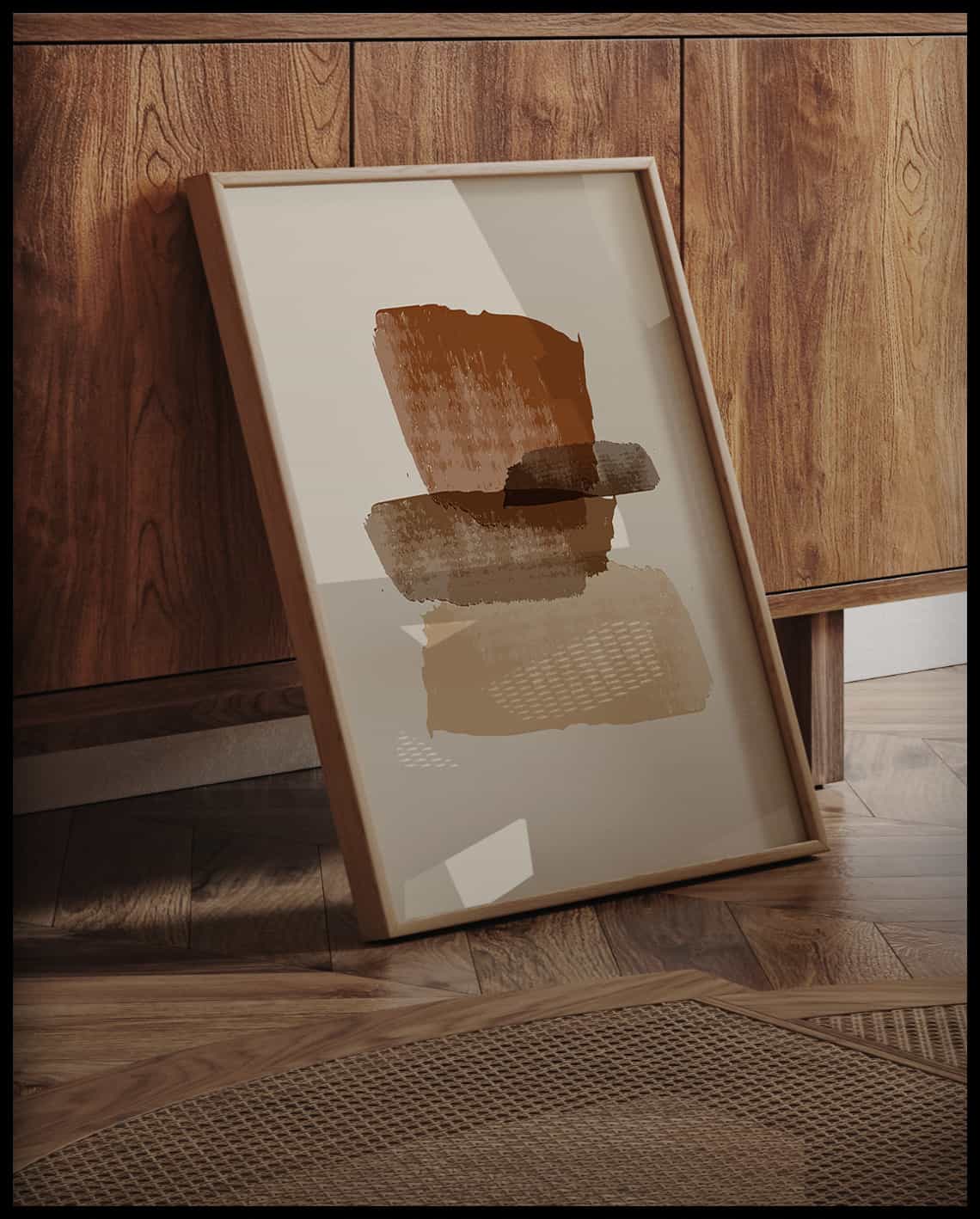 Coup de pinceau Poster
