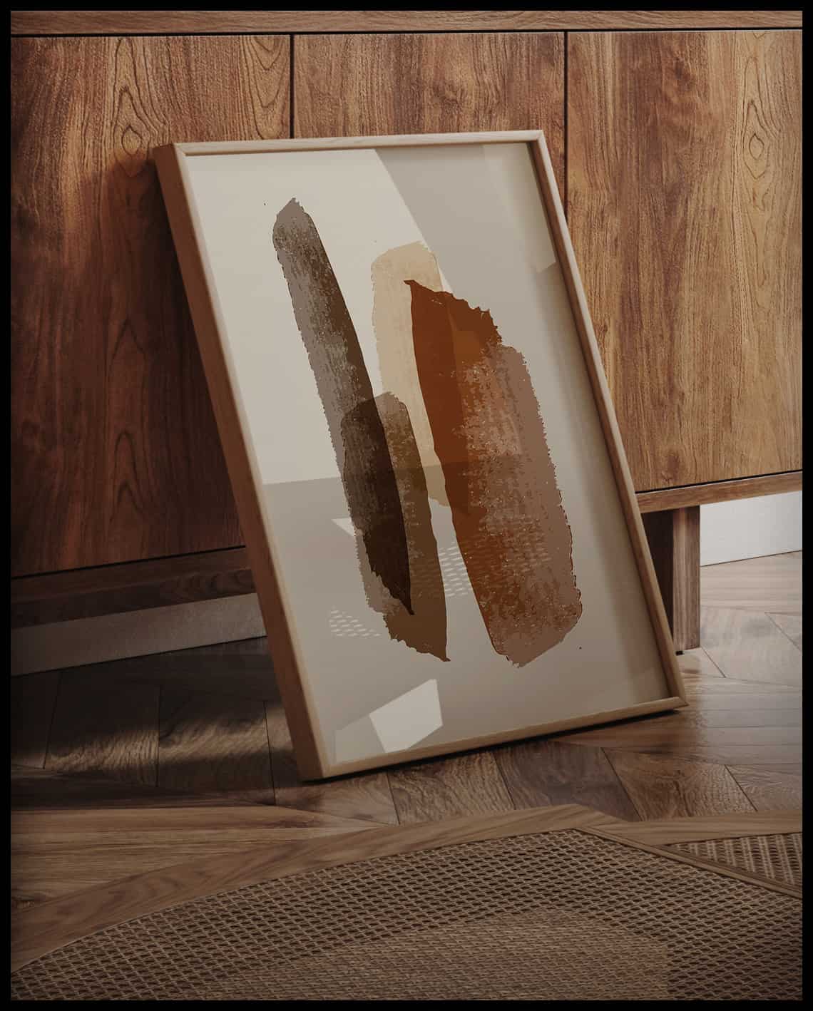 Coup de pinceau Poster