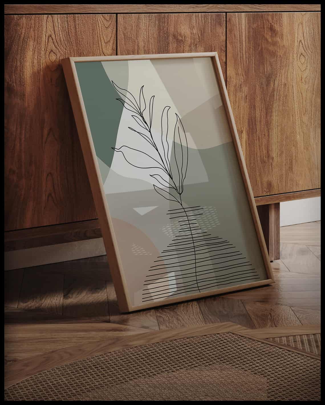 Botanical Forms Poster