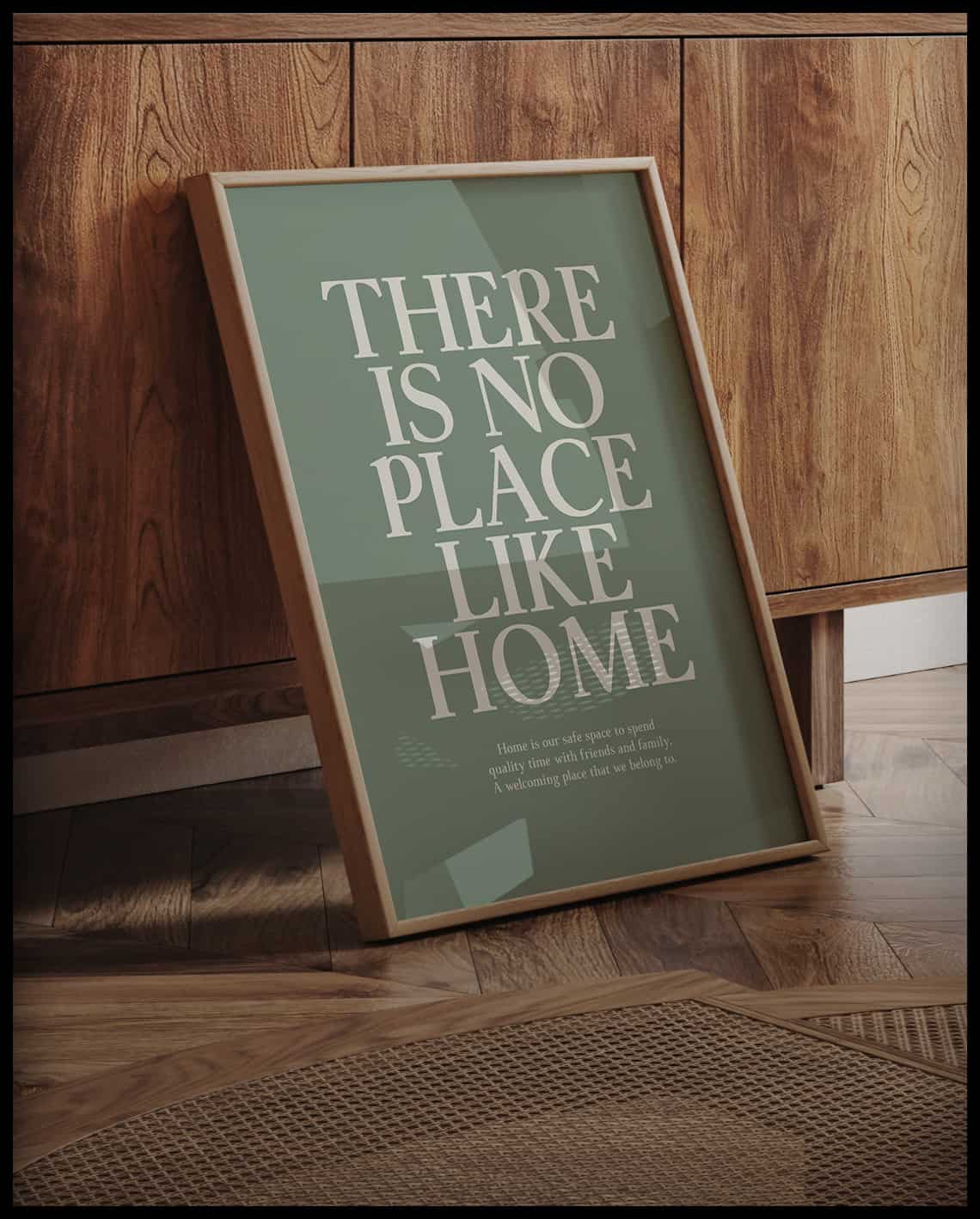 There Is No Place Like Home Illustration Poster
