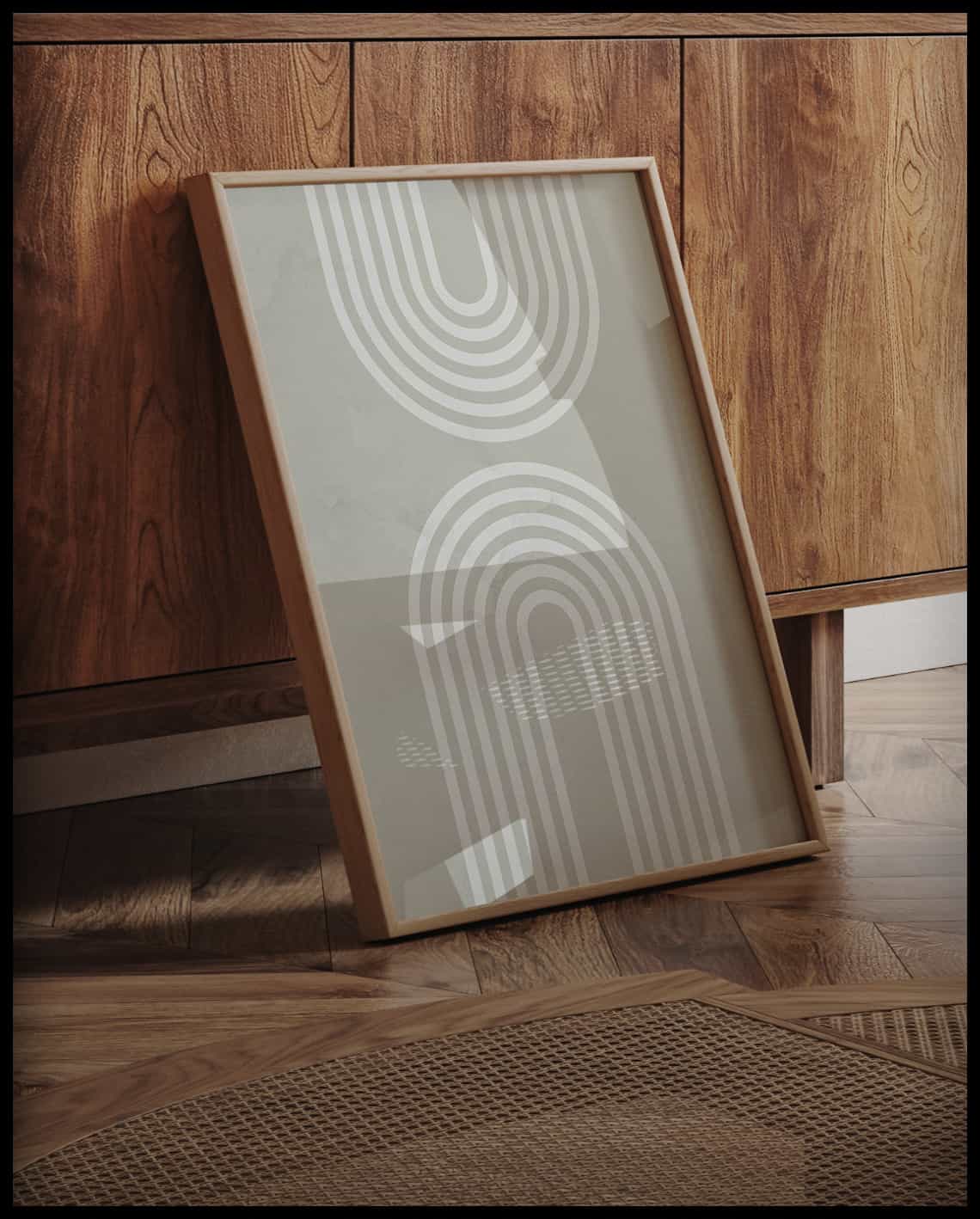 Feuilles Poster