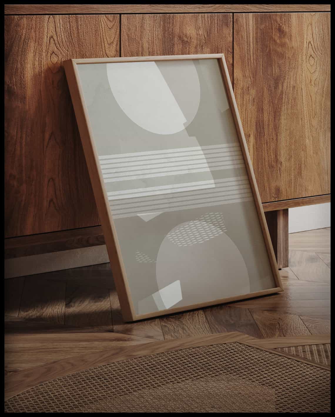 Poster à rayures