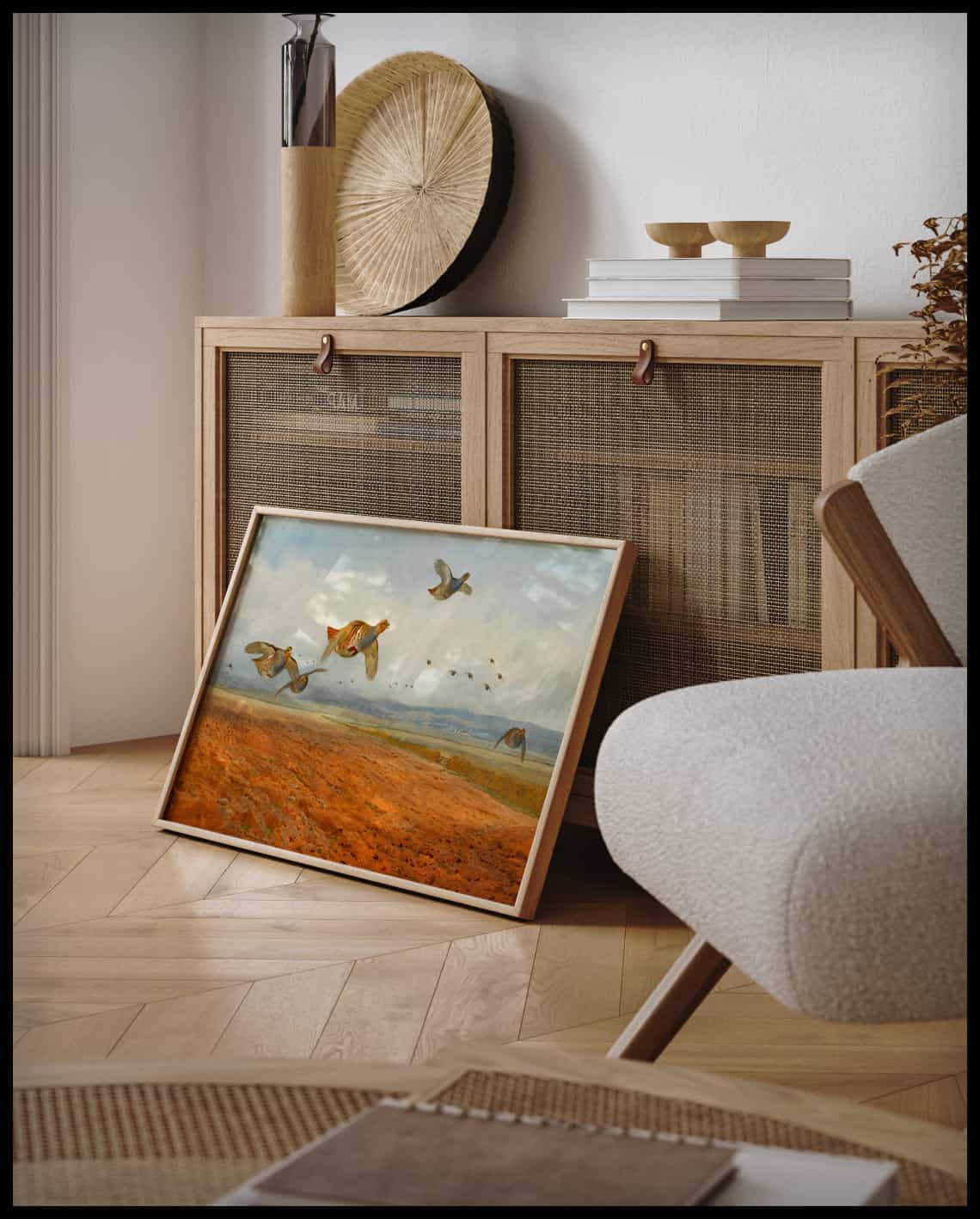 Feldhühner Poster