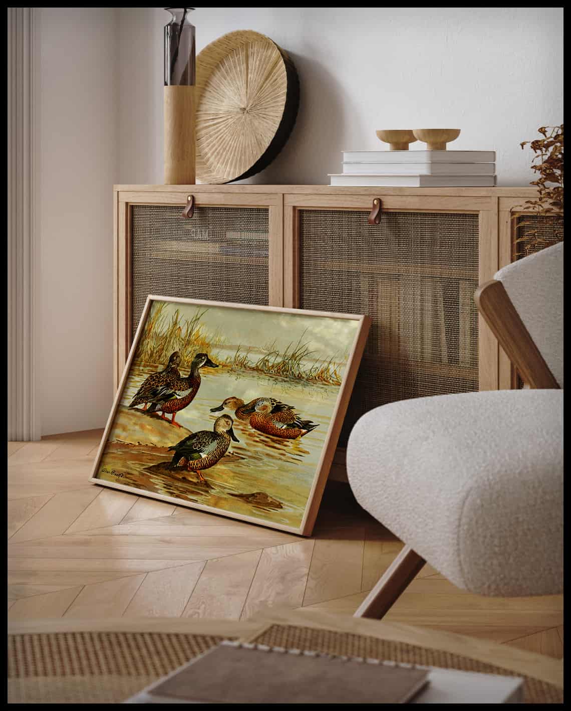 Löffelente Poster