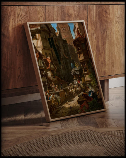 Ankunft der Postkutsche