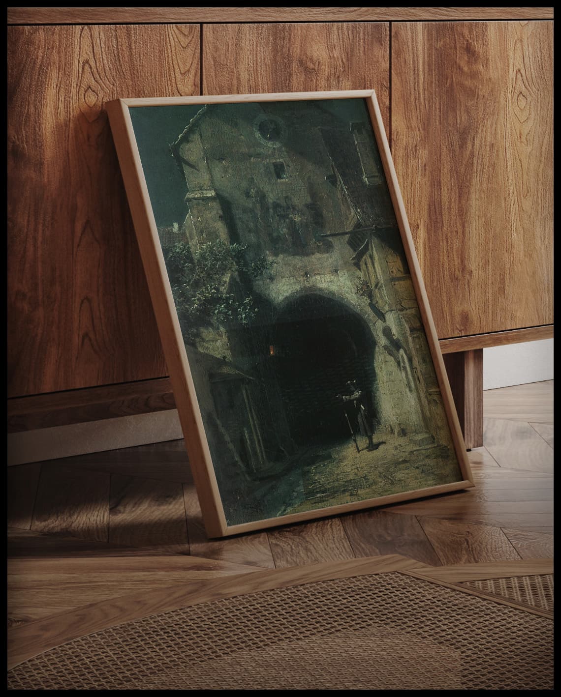 Garde de bouclier qui bâille (Poste qui bâille)