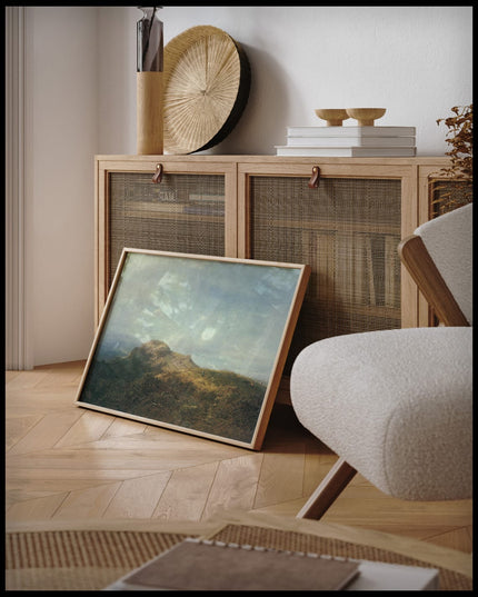 Landschaft aus der Gegend vom Wendelstein