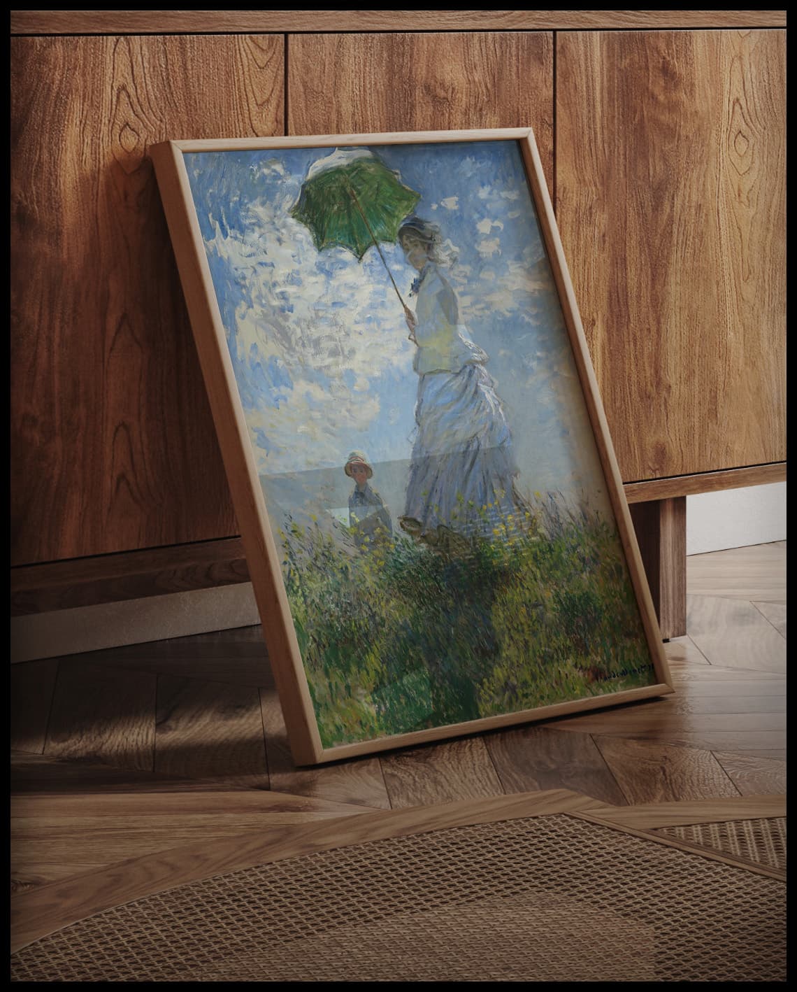 Madame Monet et son fils