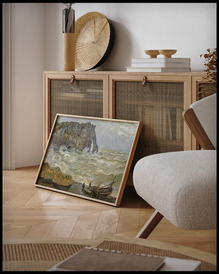 Stormy Sea In Étretat