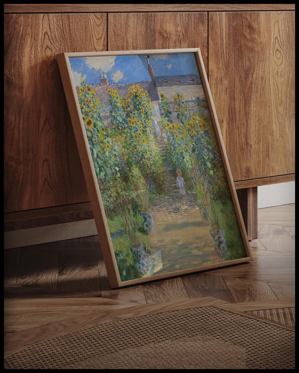 Le jardin de l'artiste à Vétheuil