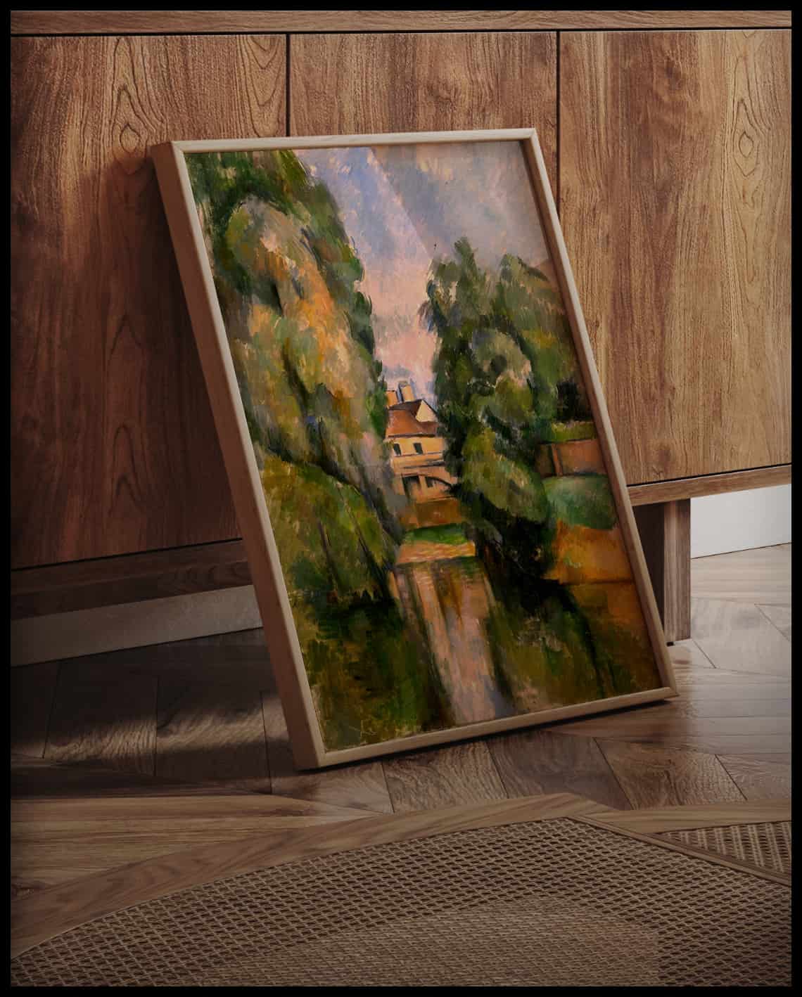 Maison de campagne au bord de la rivière