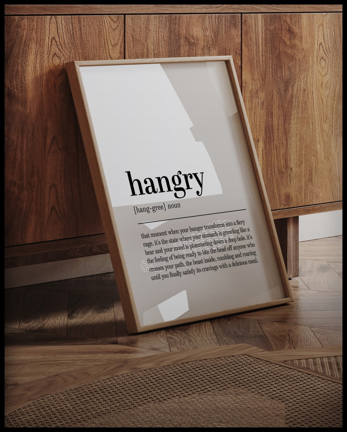 Definition Hangry