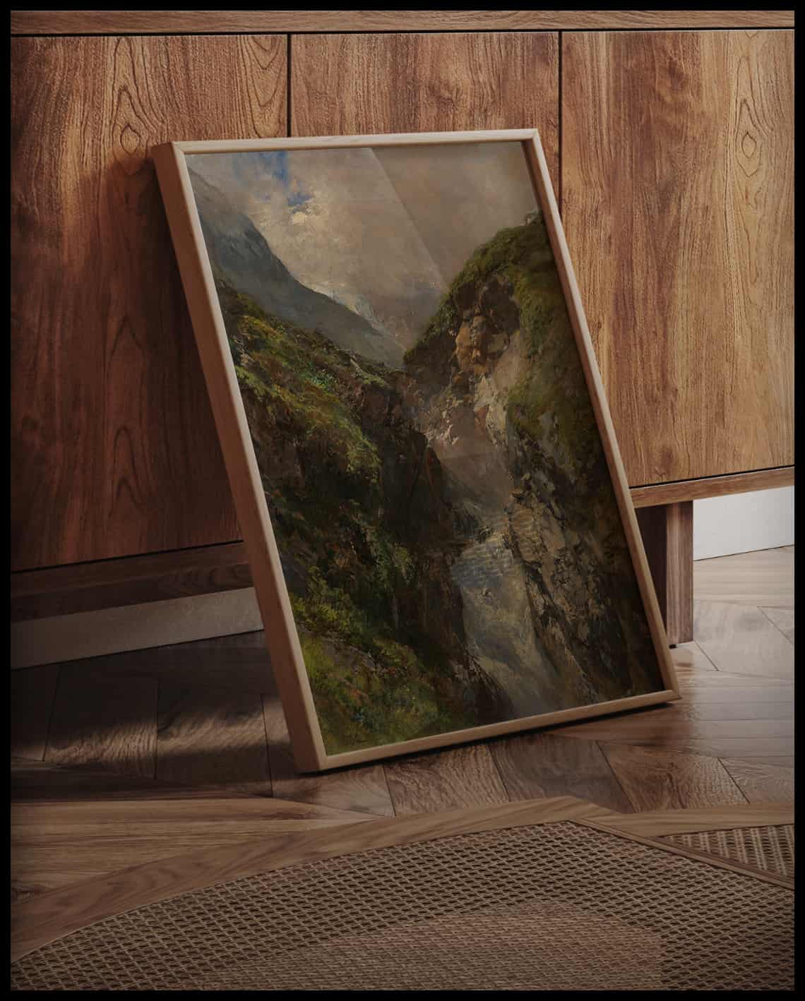 Mountain gorge