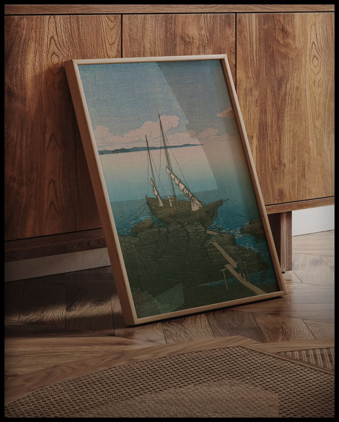 Loading Stone on a Boat