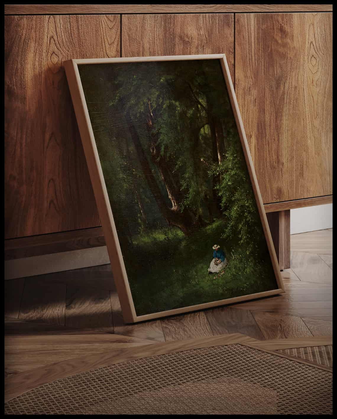 Dans les bois