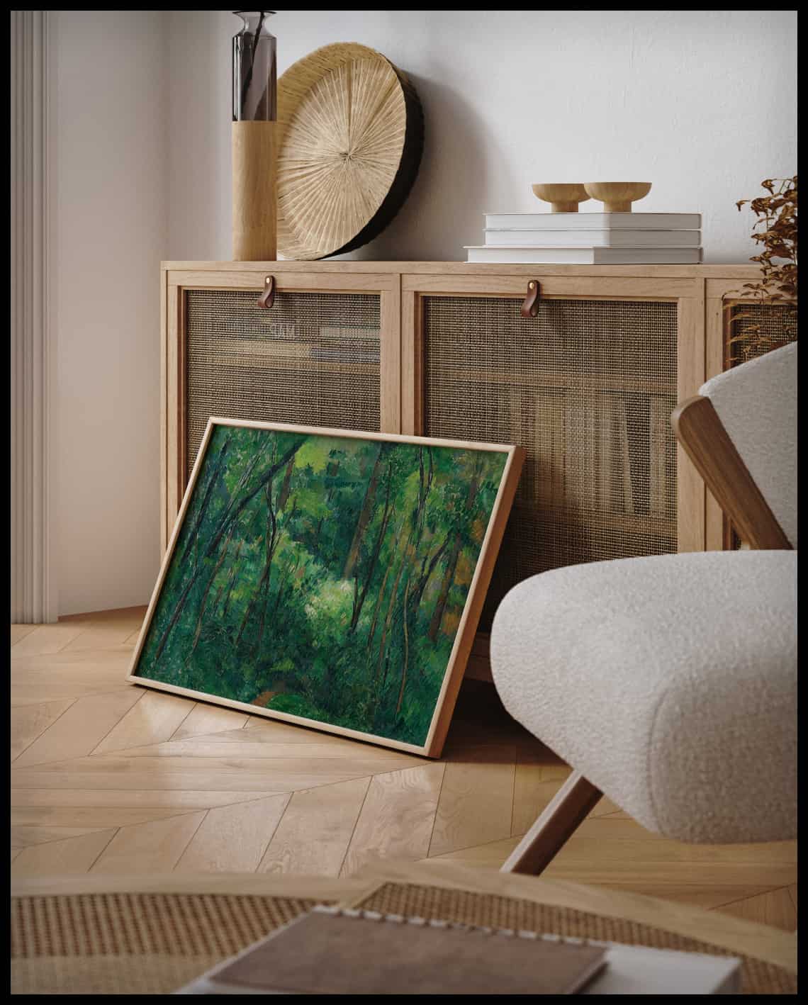 Intérieur de la forêt