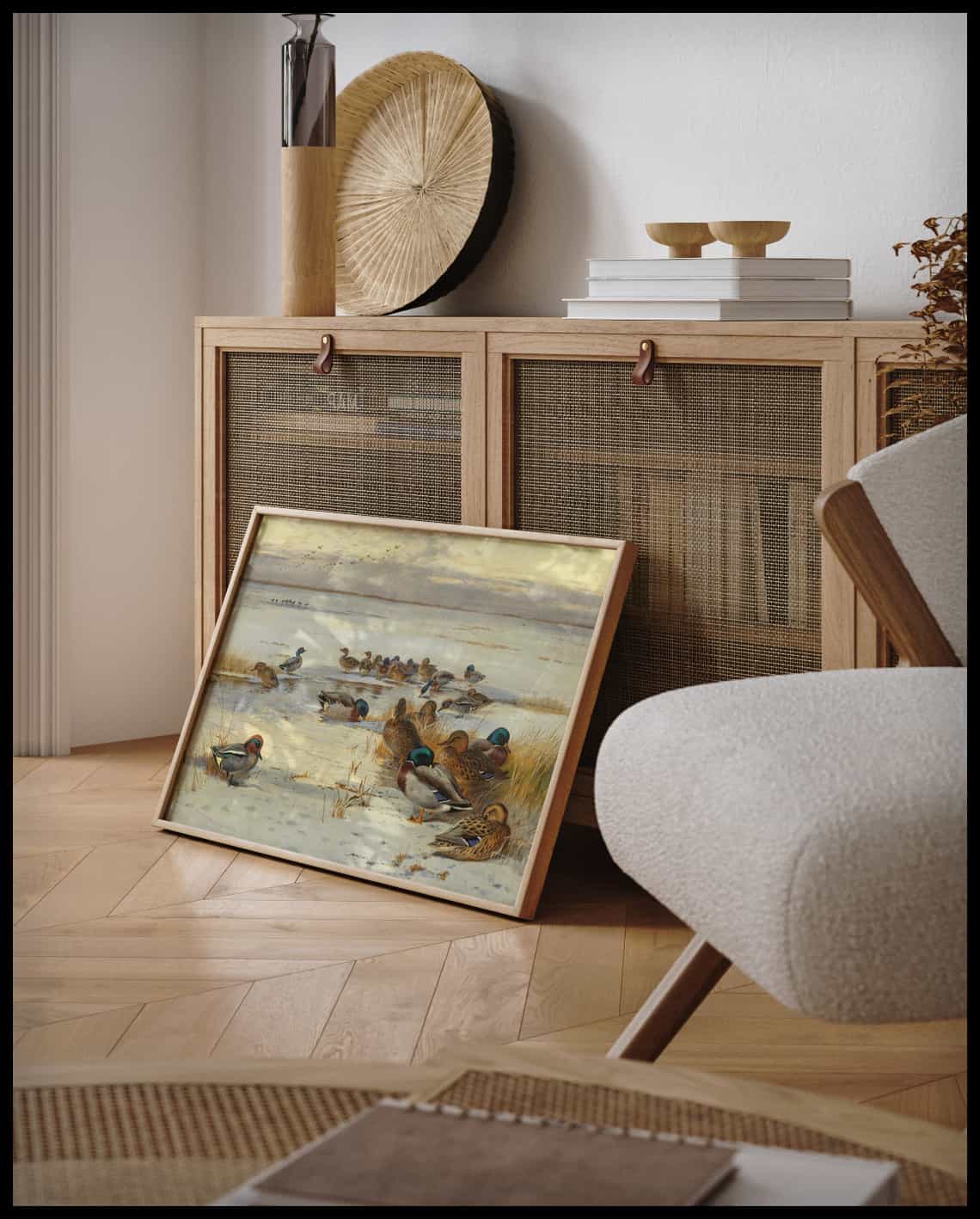 Entenschwarm Poster
