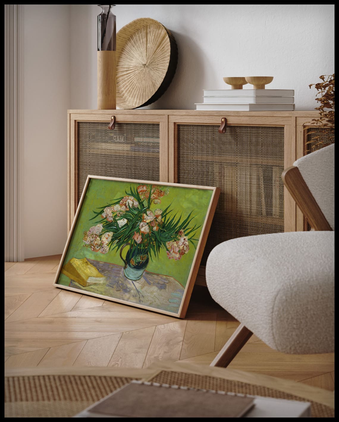 Still life with oleander