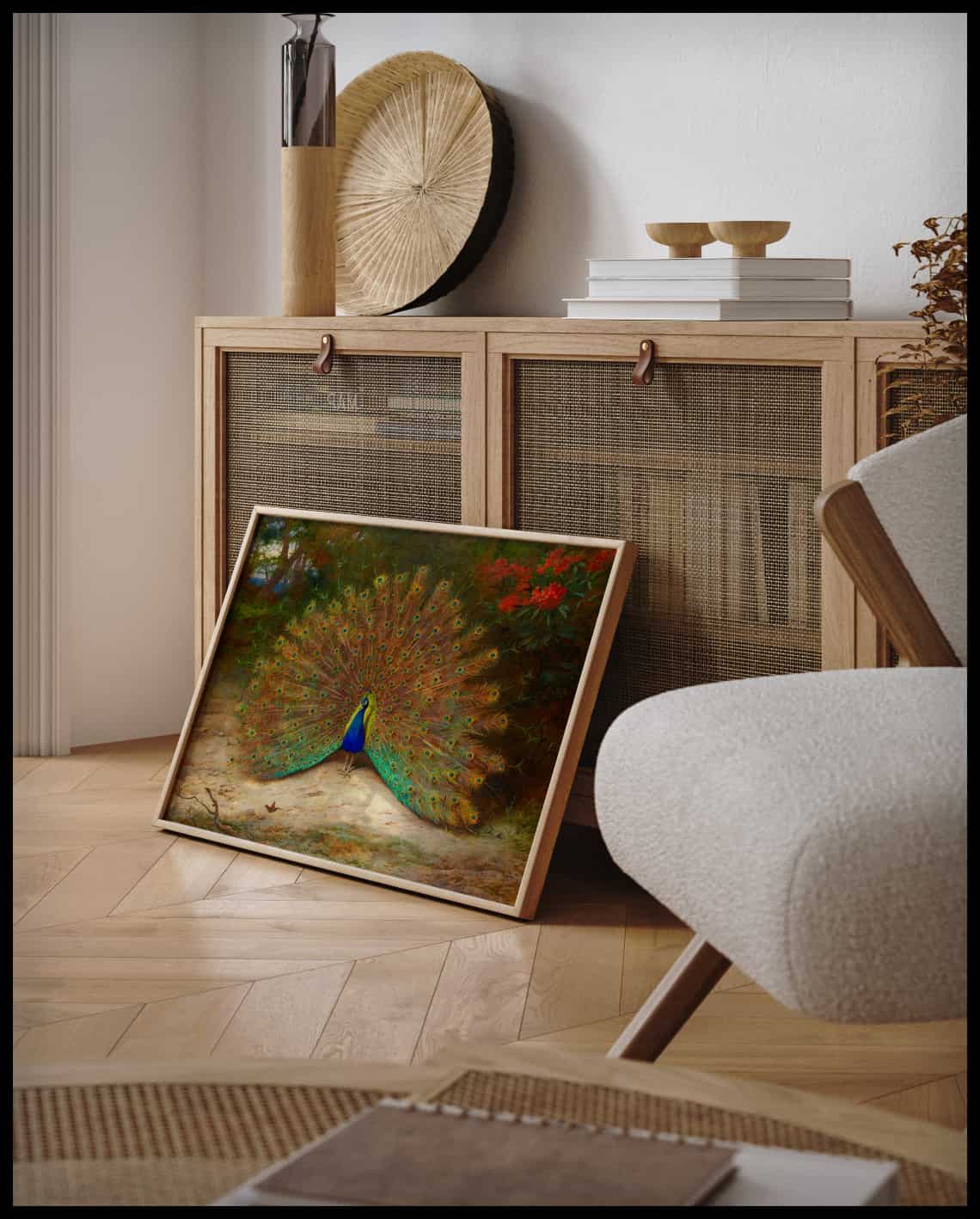 Pfau Poster