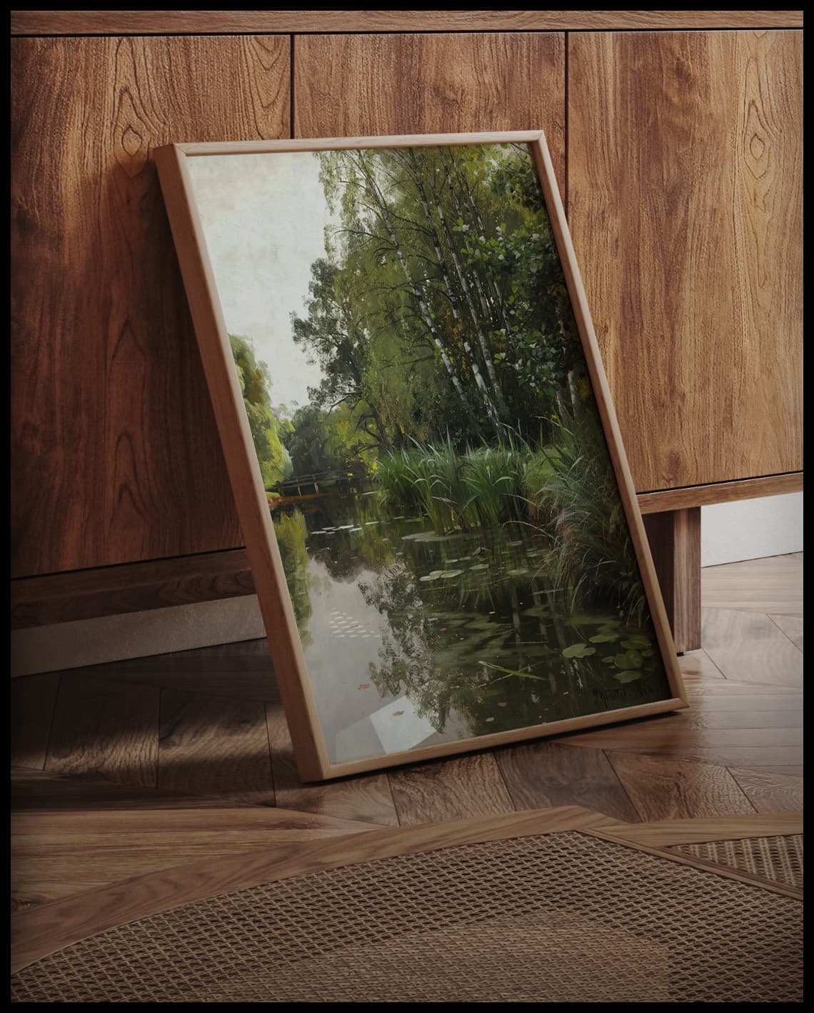 A summer day by the river