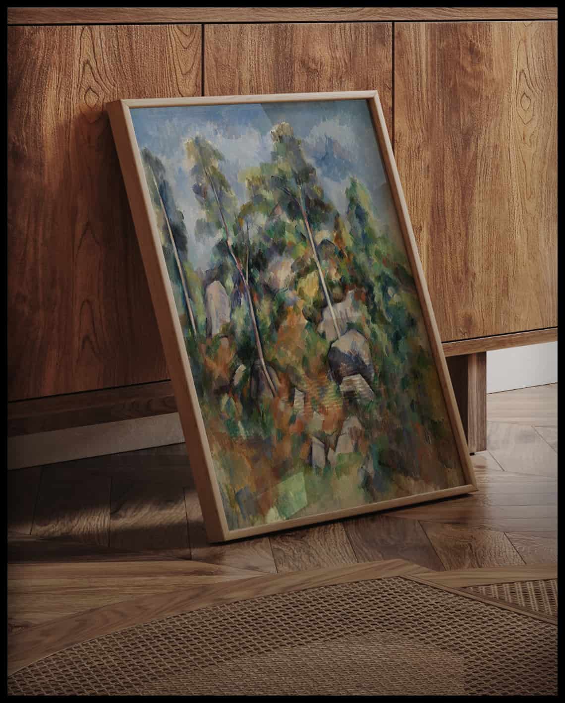 Roches et arbres