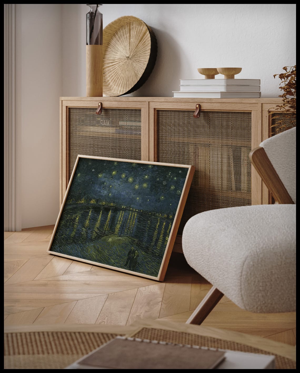 Starry night over the Rhone