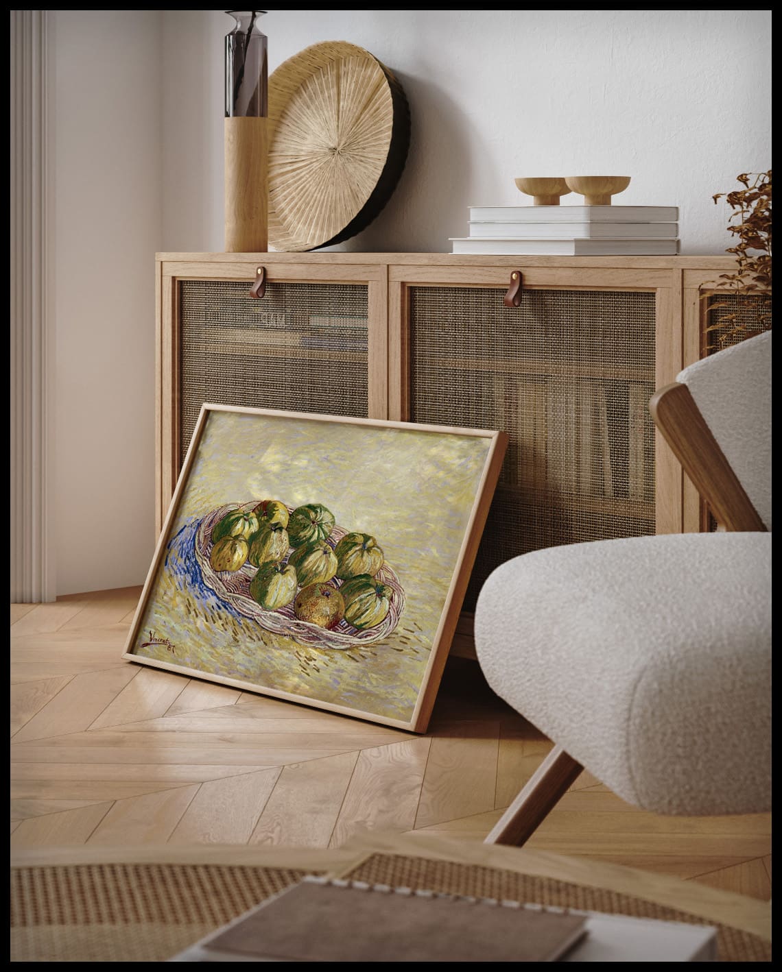 Still Life, Basket of Apples