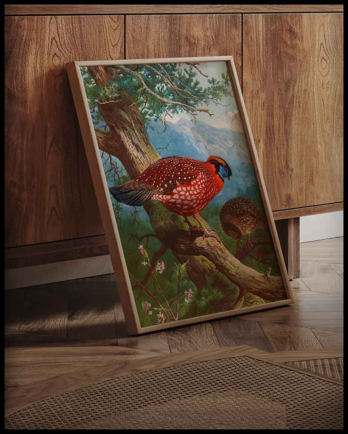 Temmincktragopan Poster