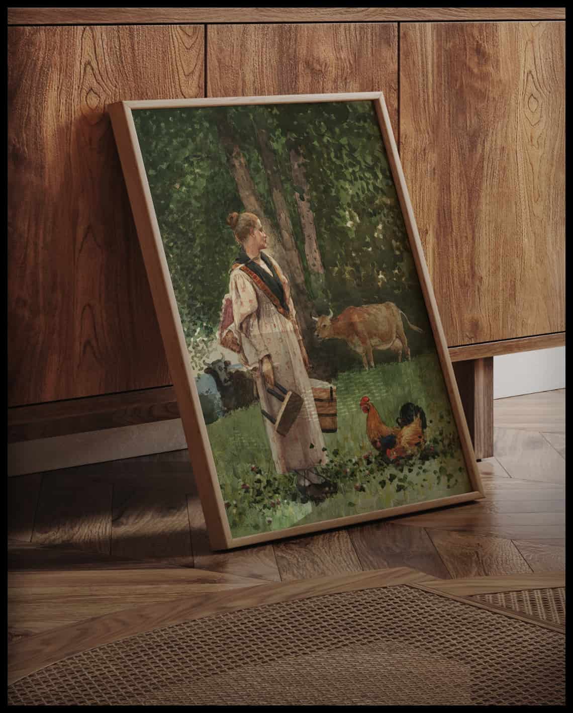 La jeune fille au lait