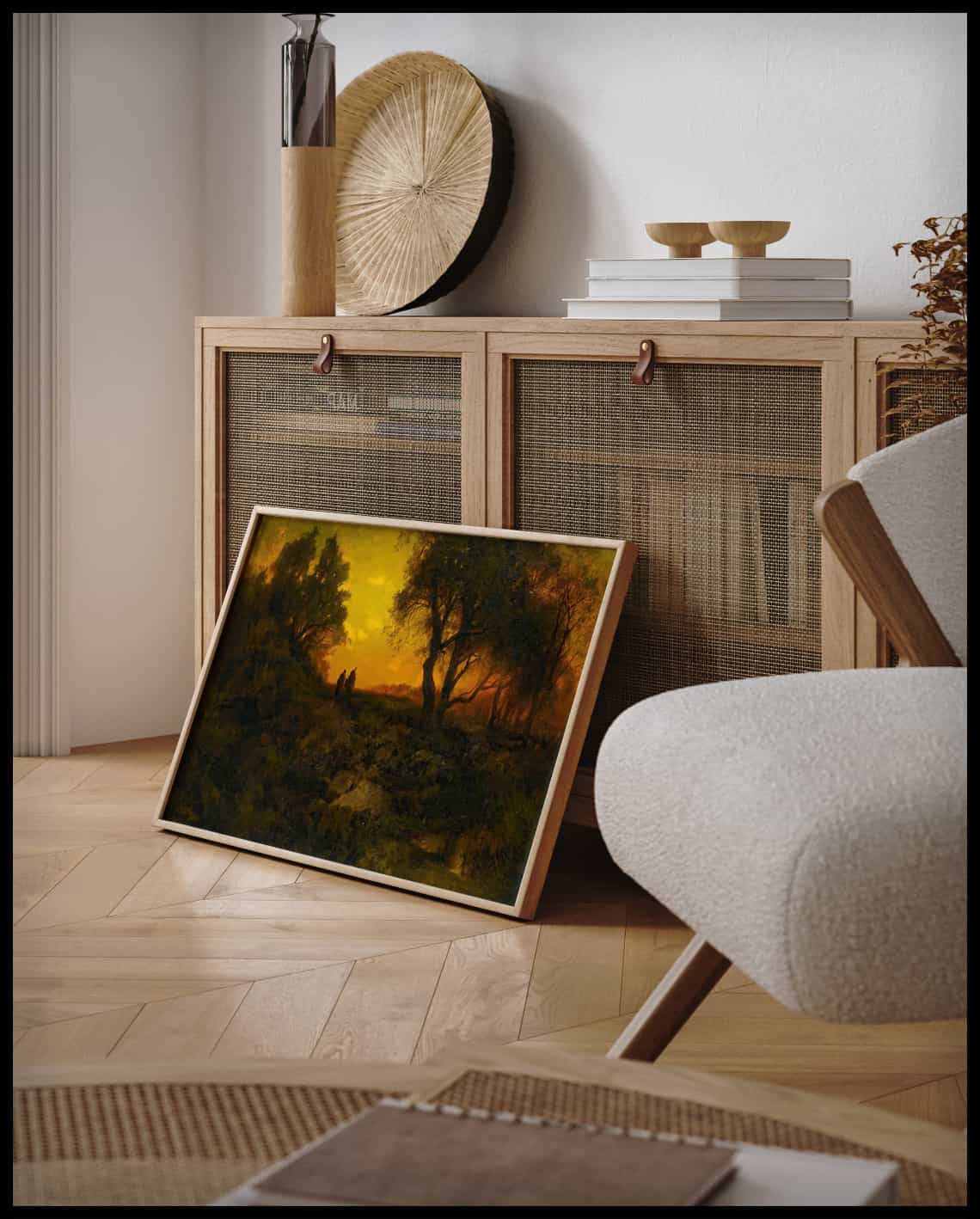 Paysage du crépuscule