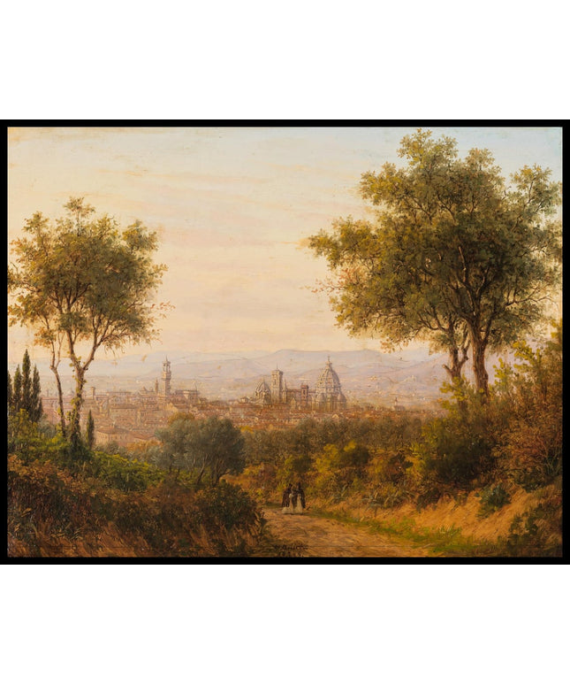 Blick auf Florenz 1848