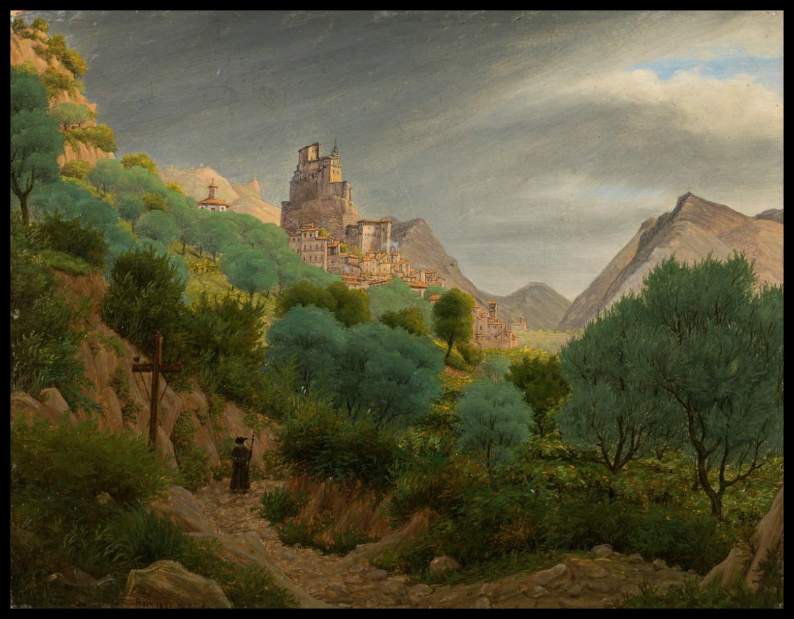 Vue sur Subiaco