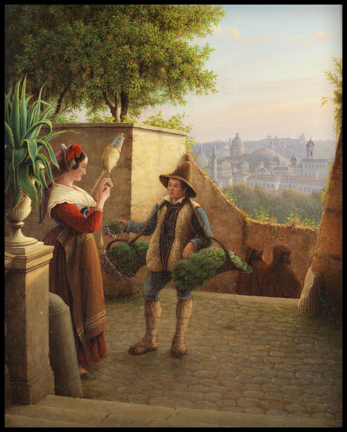 Dans le Giardino degli Aranci à Rome