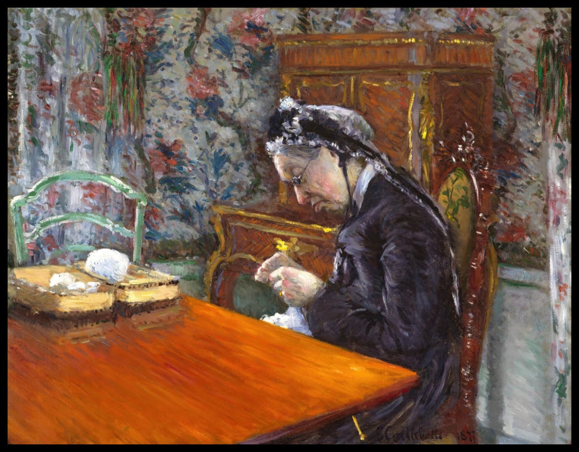 Mademoiselle Boissière Knitting