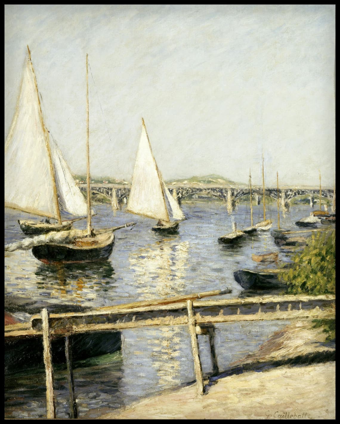 Bateaux à voile à Argenteuil