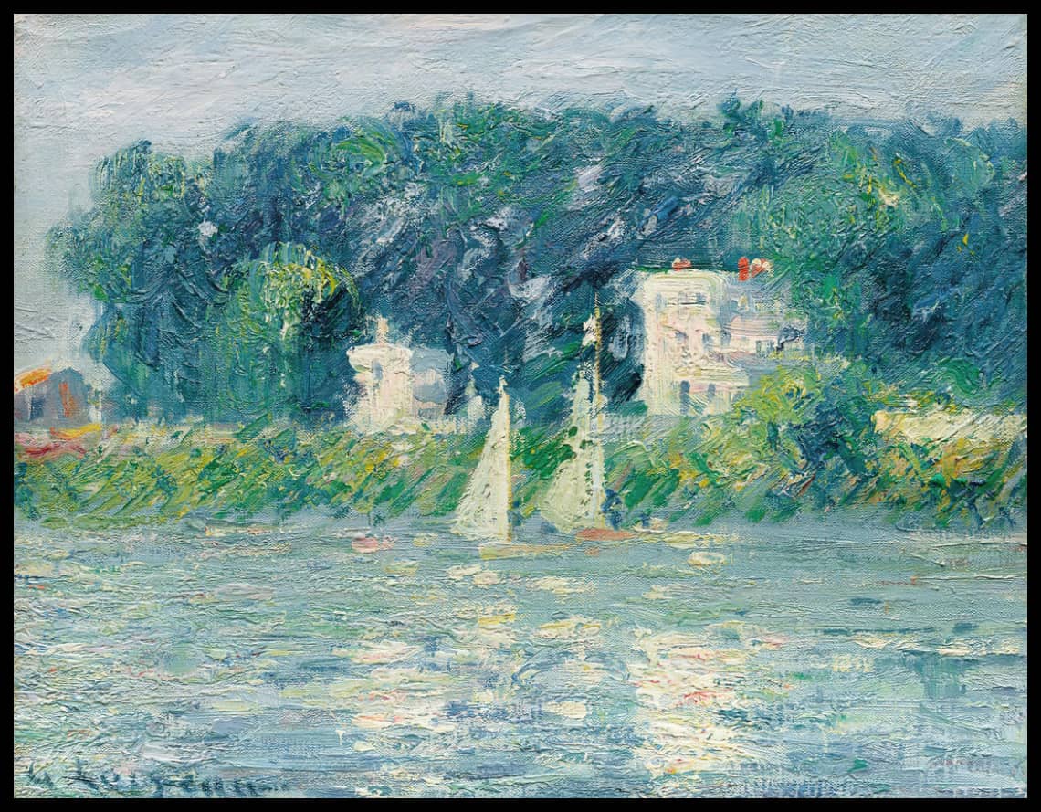 Voiliers sur l'Oise