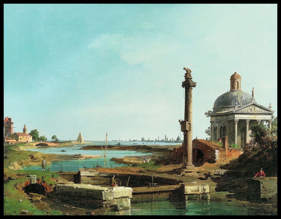 Lock, Column And Church