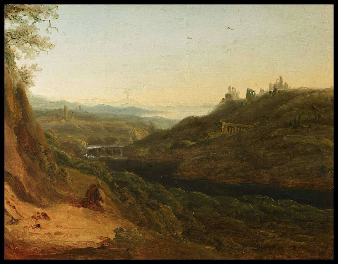 Ideale Gebirgslandschaft