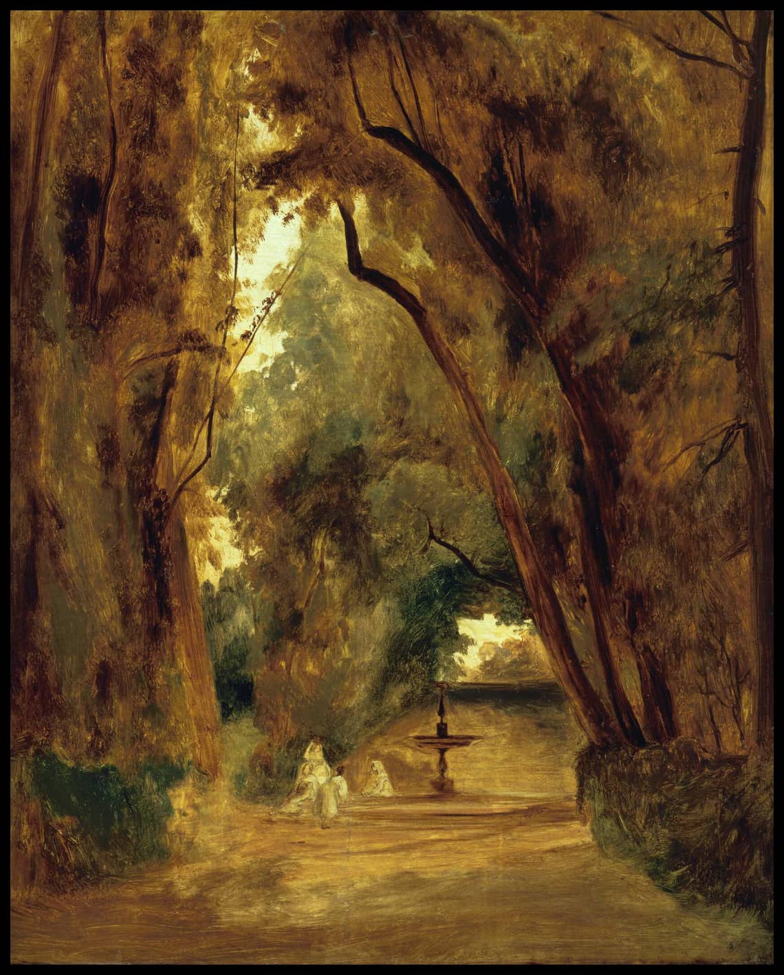 Im Park der Villa Borghese