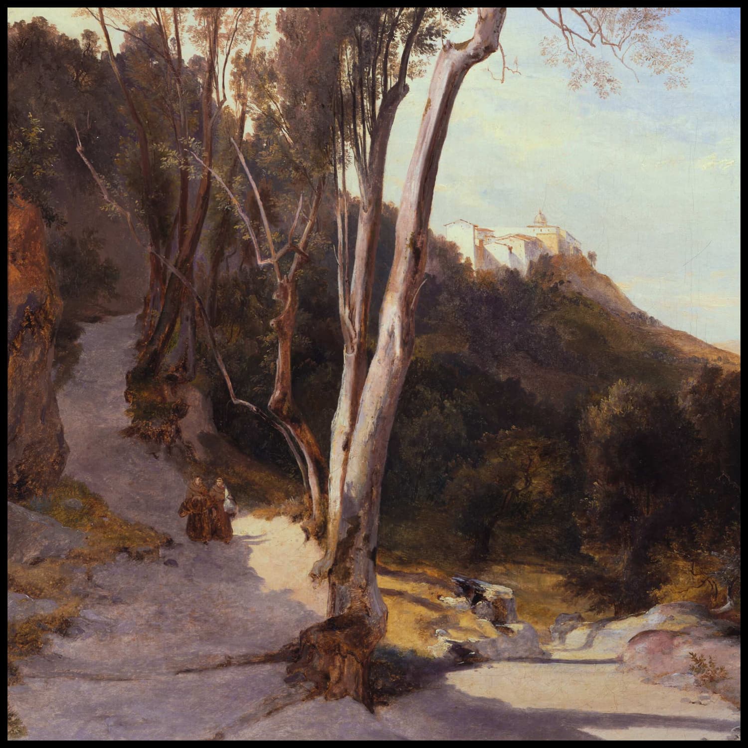Weg nach Castel Gandolfo