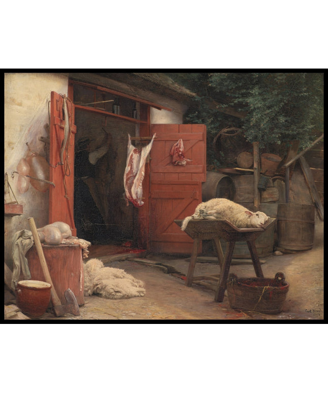 A Slaughterhouse in Hellebæk