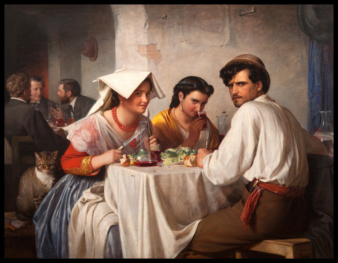In a Roman Osteria