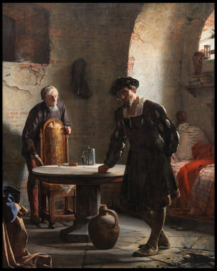 King Christian II in Prison