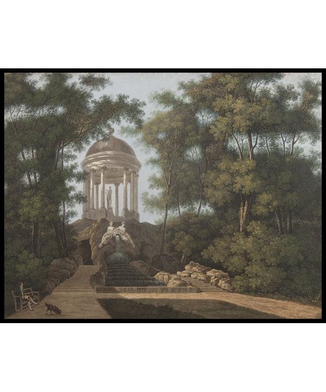 Der Apollo-Tempel in den Churf-Schwetzinger Garten