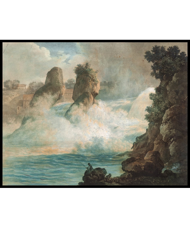 Rheinfall bei Schaffhausen mit Neunkirchen