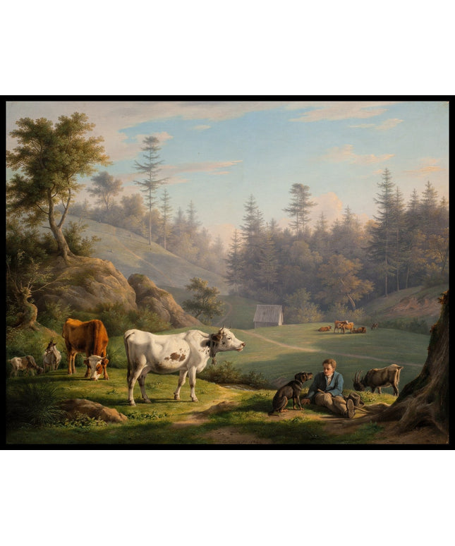 Viehweide Schwarzwaldlandschaft